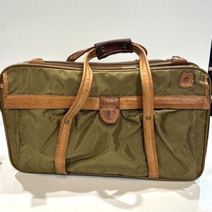 HARTMANN Vintage 3 Section Nylon Travel Bag Carry On Soft Luggage Commuter